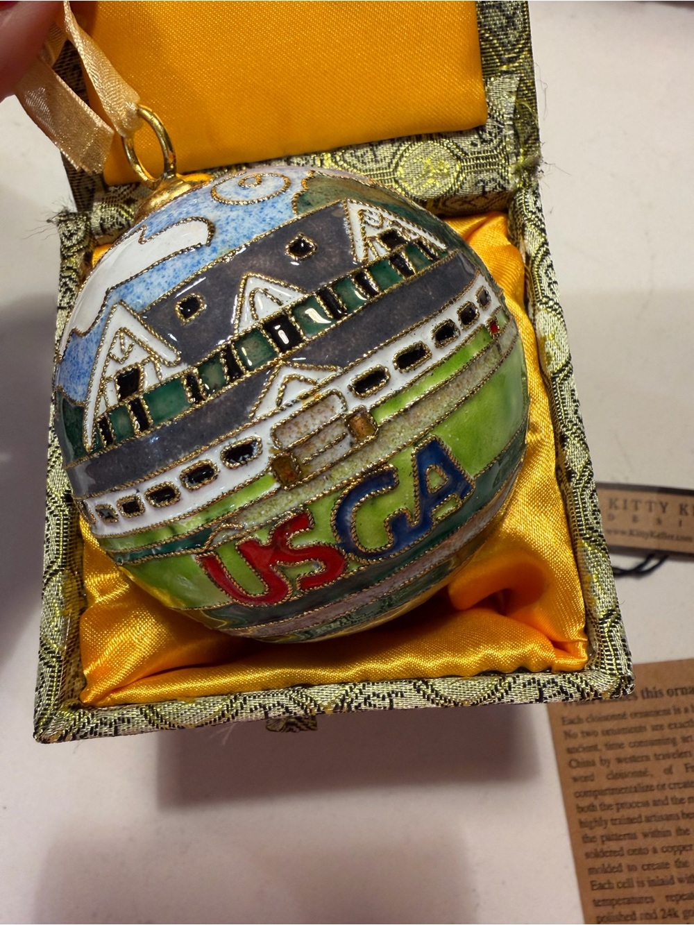 Oakmont Country Club 2016 US Open Christmas Ornament golf squirrel